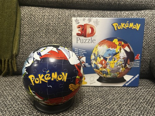 Ravensburger pokemon puzzle - pokemon, 3d