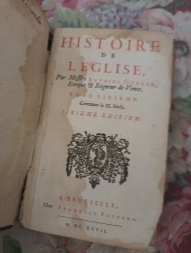 Libro antico 1600 francese - libro,