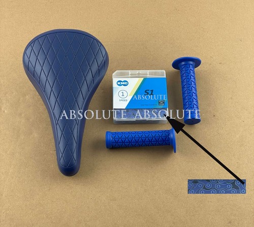 Sella bici bmx blu - bici, cucita