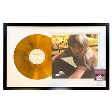 Taylor Swift FIRMATO E INCORNICIATO Midnights MOGANO vinile JSA con CUORE 1989 EPOCHE ROSSE