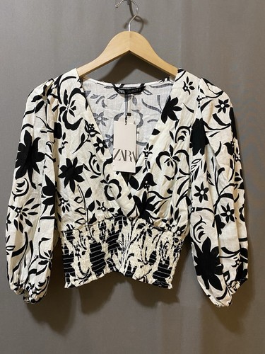 Top donna zara manica 4 - zara, 3/4