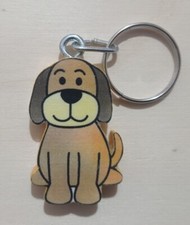 CANE PORTACHIAVI CIONDOLO FATTO A MANO ARTIGIANATO COLLEZIONE IDEA REGALO