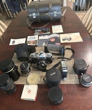 Pacchetto fotocamera reflex