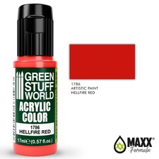 Colori acrilici hellfire red - acrilici,