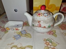 Thun Set Teiera Con Portabustine Regali D' Inverno Natale Con Scatola