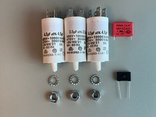 Condensatori motore REVOX PR99, condensatori antidisturbo, condensatori motore, kit riparazione
