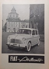 FIAT 1100 - Rara Pubblicità