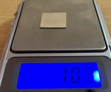 Foglio quadrato in argento