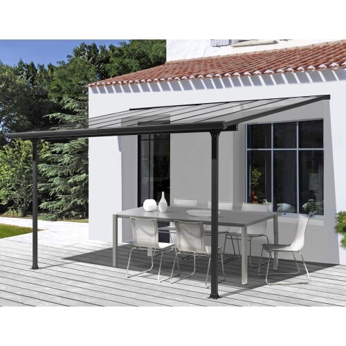 Pergola addossata 3x3 - pergola,
