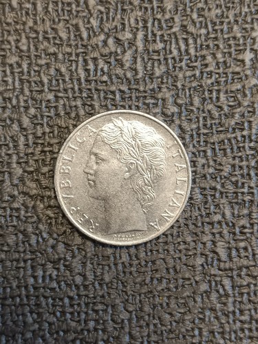 1972 italy 100 lire coin - italy,