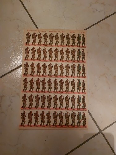 Soldatini carta marca - di,