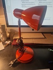 Lampe de bureau  orange -