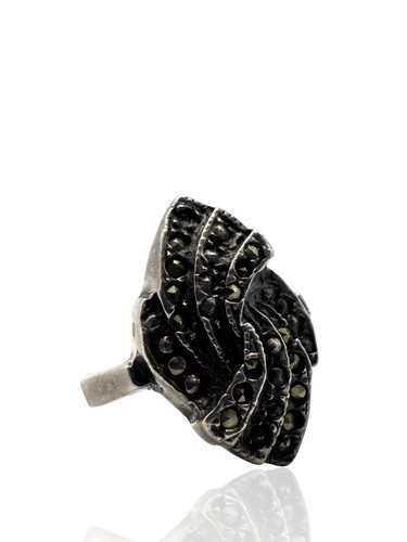 925 anello argento antico - argento,