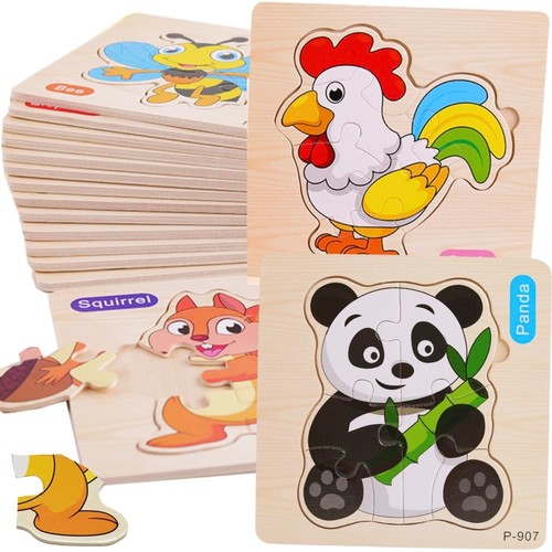 Pcs puzzle legno per - puzzle,