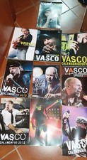 10 calendari  Vasco Rossi Kom 2007 2017 usati
