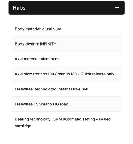 Mavic hub from cosmic slr - hub,