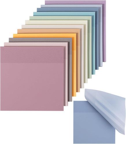 Transparent sticky notes 3 - transparent, 3"