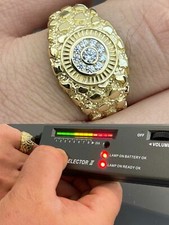 Anello uomo pepita argento