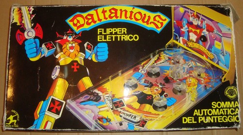 Daltanious flipper elettrico - daltanious,