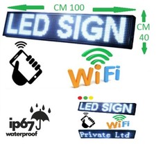 tabella luminosa insegna