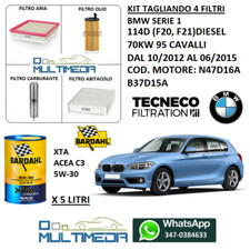 KIT TAGLIANDO 4 FILTRI E OLIO