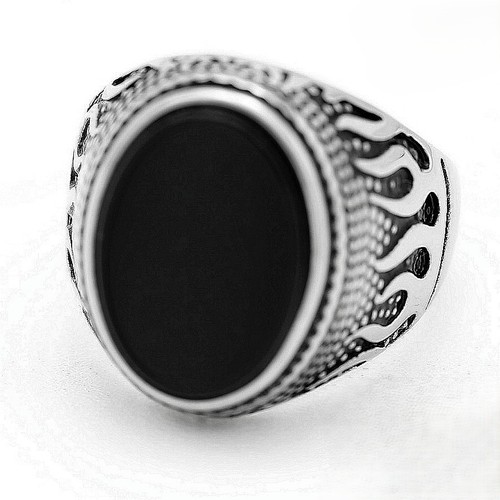Anello uomo acciaio inox - anello,
