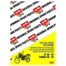 Catalogo ricambi Aprilia ET Tuareg 50 1987