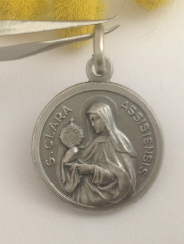 Medaglietta santa chiara - ",