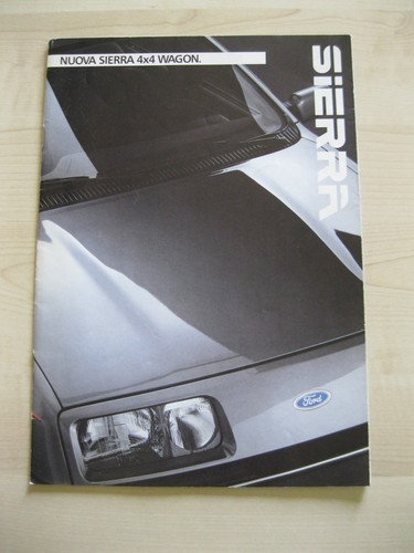 Brochure ford sierra 25 - sierra,