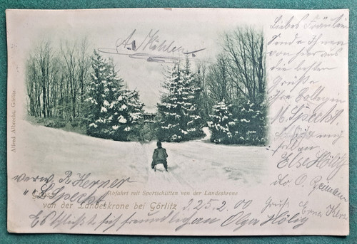 Görlitz landeskrone 1900 - ak,