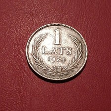 Lettonia Moneta 1 Lats 1924
