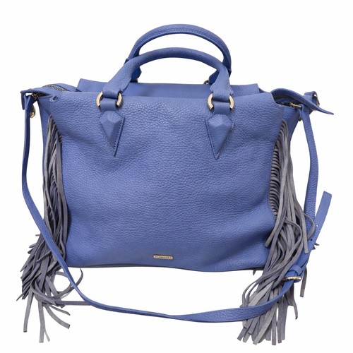 Borsa tote pinko - blu, in