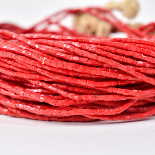 Collana perle rosse - collana,