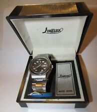 Orologio da polso anni 70 marca LORELEIX mai usato fondo  negozio NOS automatico