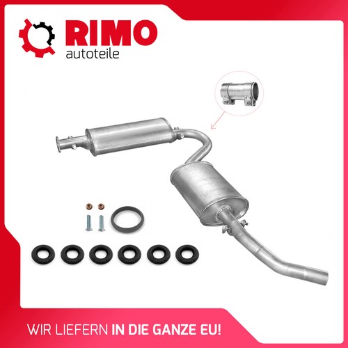 Silenziatore scarico fiat - silenziatore,