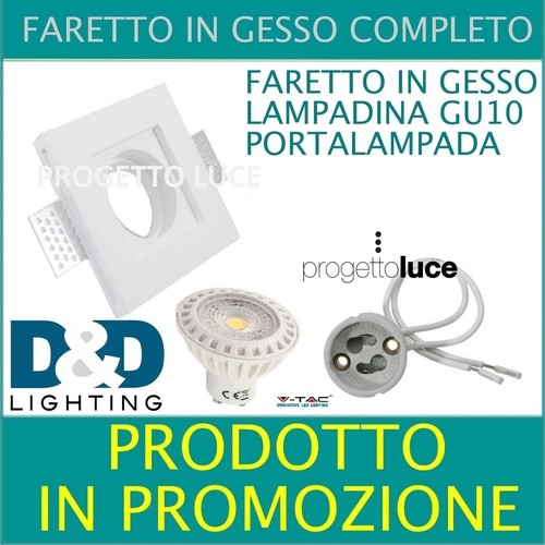 Faretto gesso incasso - faretto,