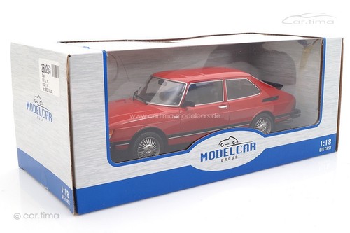 Saab 900 turbo rosso mcg - saab, 1:18