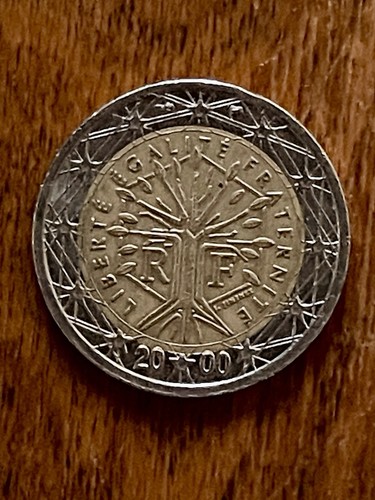 Moneta euro francia - moneta,