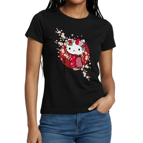 Shirt donna hello kitty - hello,