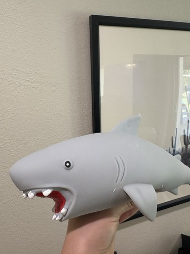 Squalo grigio gigante squishy - grigio,