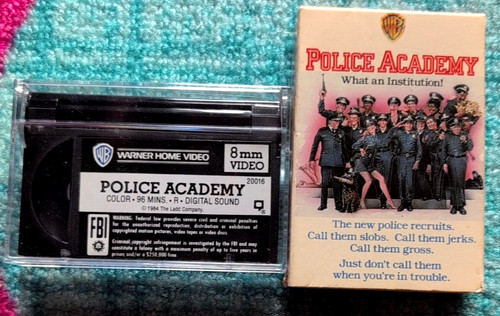 Police academy 8mm - -, very
