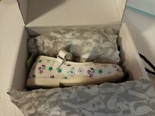 COME NUOVE! Ballerine Tata Kids - Bianche con fantasia floreale - Taglia 24