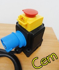 Interruttore Salvamotore Monofase avviatore  x betoniera sega spacca legna 220 V