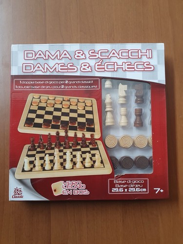 Scacchiera legno - scacchiera,