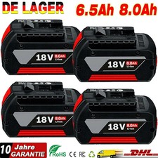 4x Batteria 8Ah per Originale Bosch 18V Professional GBA GSR GSB BAT618 BAT609 BAT620