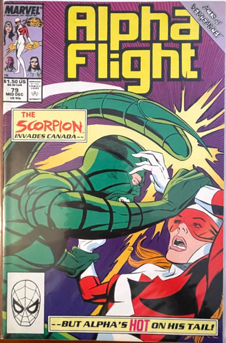 Marvel comics alpha flight 79 - marvel, #79