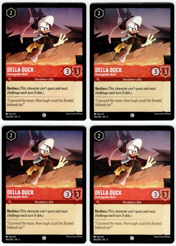 Lorcana della duck - 4x,
