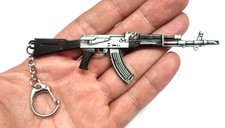 AK-47 Portachiavi Metallo