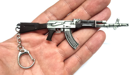 Keychain metal big gun - keychain,