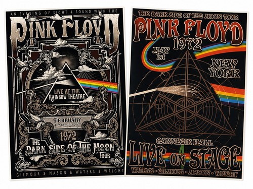 Set poster pink floyd - pink,